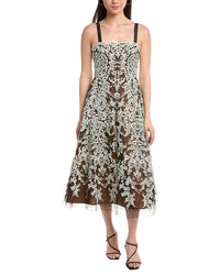 Marchesa Notte Soho Tulle Cocktail Dress