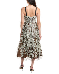 Marchesa Notte Soho Tulle Cocktail Dress