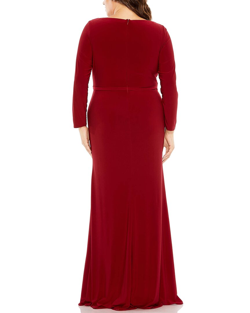 Mac Duggal Fabulouss Plus Column Gown