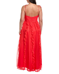 Mac Duggal Mac Duggal Plus Keyhole Chiffon Gown
