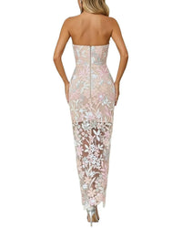 Ariel Tesoro Embellished Maxi Dress