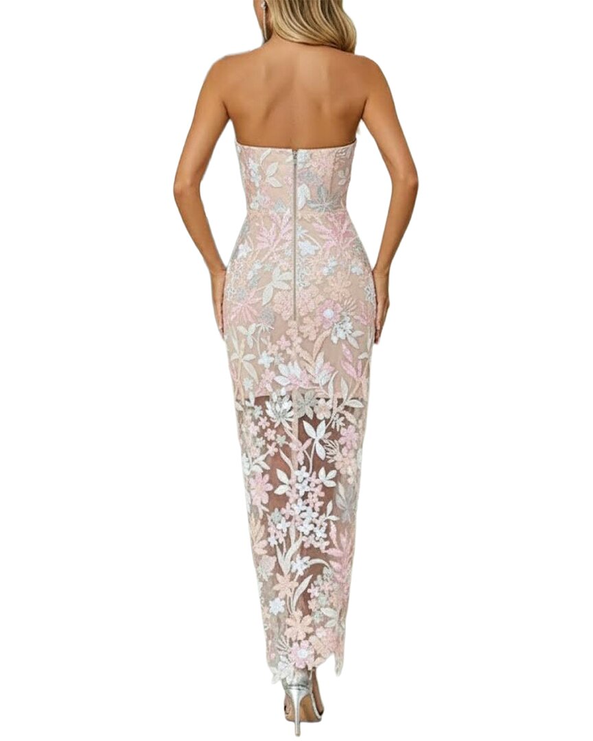 Ariel Tesoro Embellished Maxi Dress