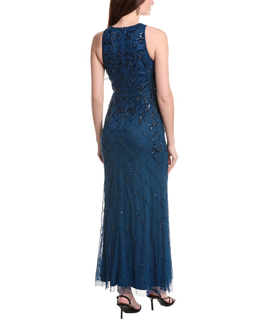 Adrianna Papell Sleeveless Solid Maxi Dress
