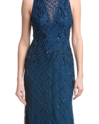 Adrianna Papell Sleeveless Solid Maxi Dress