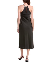 Adrianna Papell Solid Sleeveless Midi Dress