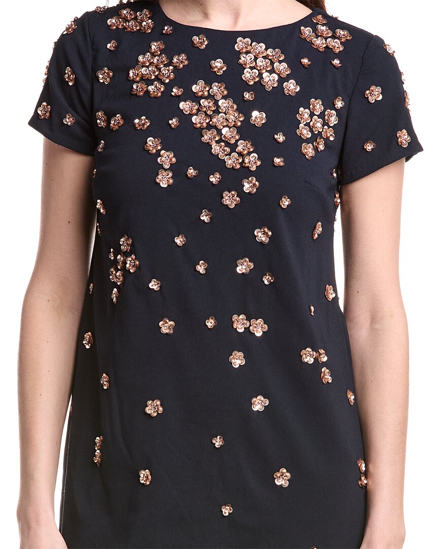 Adrianna Papell Short Sleeve Midi Dress