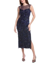 Adrianna Papell Sleeveless Midi Dress
