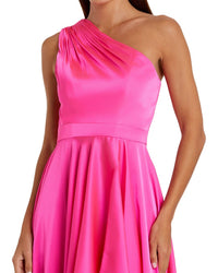 Mac Duggal One Shoulder High Low A Line Gown