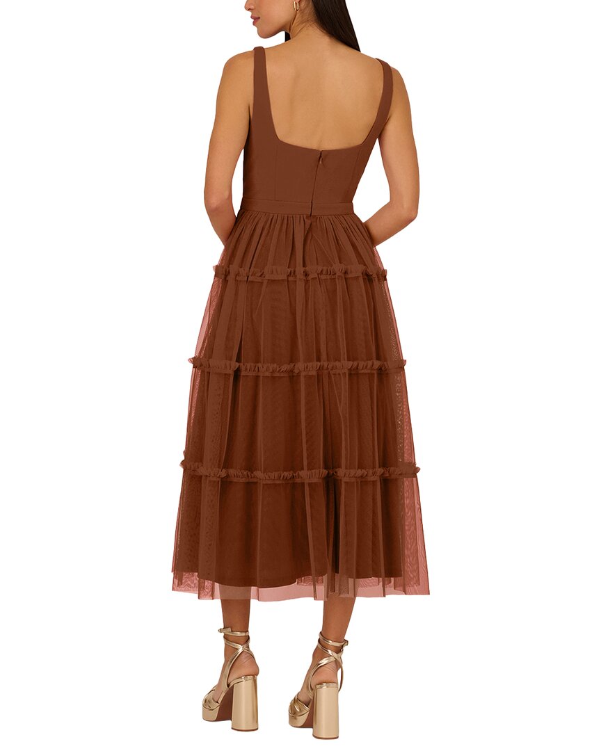 Adrianna Eve Solid Midi Dress