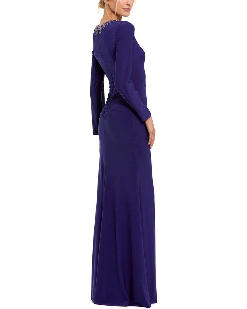 Mac Duggal Jersey Ruched Gown
