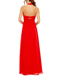 Mac Duggal Mac Duggal Ruched Flowy Gown