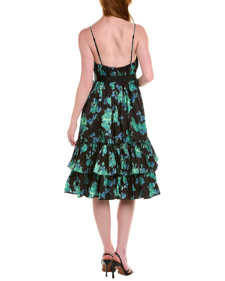Zac Posen Taffeta Cocktail Dress, Green / 4 Zac Posen Taffeta Cocktail Dress, Green / 4