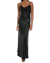 Halston Syrena Gown 0 Black
