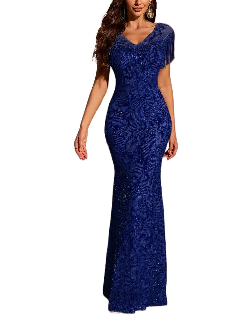 Gvibi Embellished Maxi Dress
