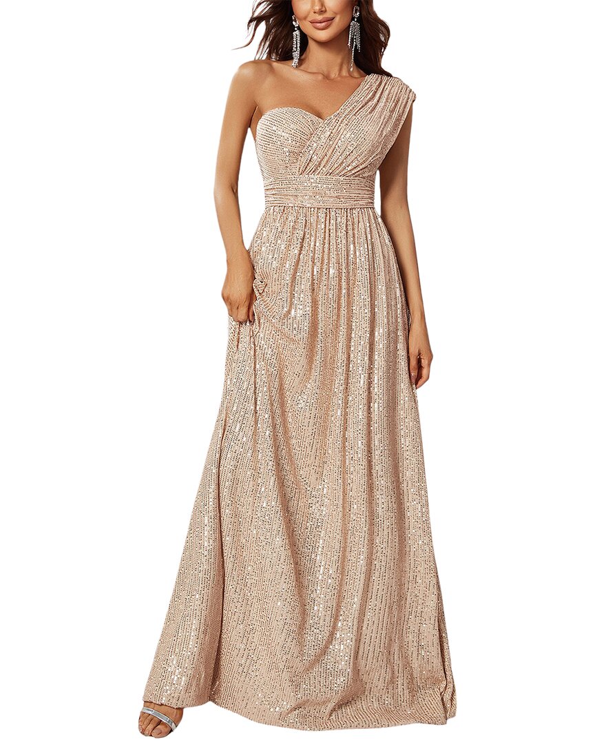 Silvia Rufino Embellished Maxi Dress