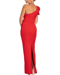 Silvia Rufino Solid Maxi Dress