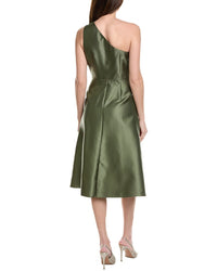knee length dresses for ladies Adrianna Papell AP1E208935 Mikado With Lace Midi main image 0