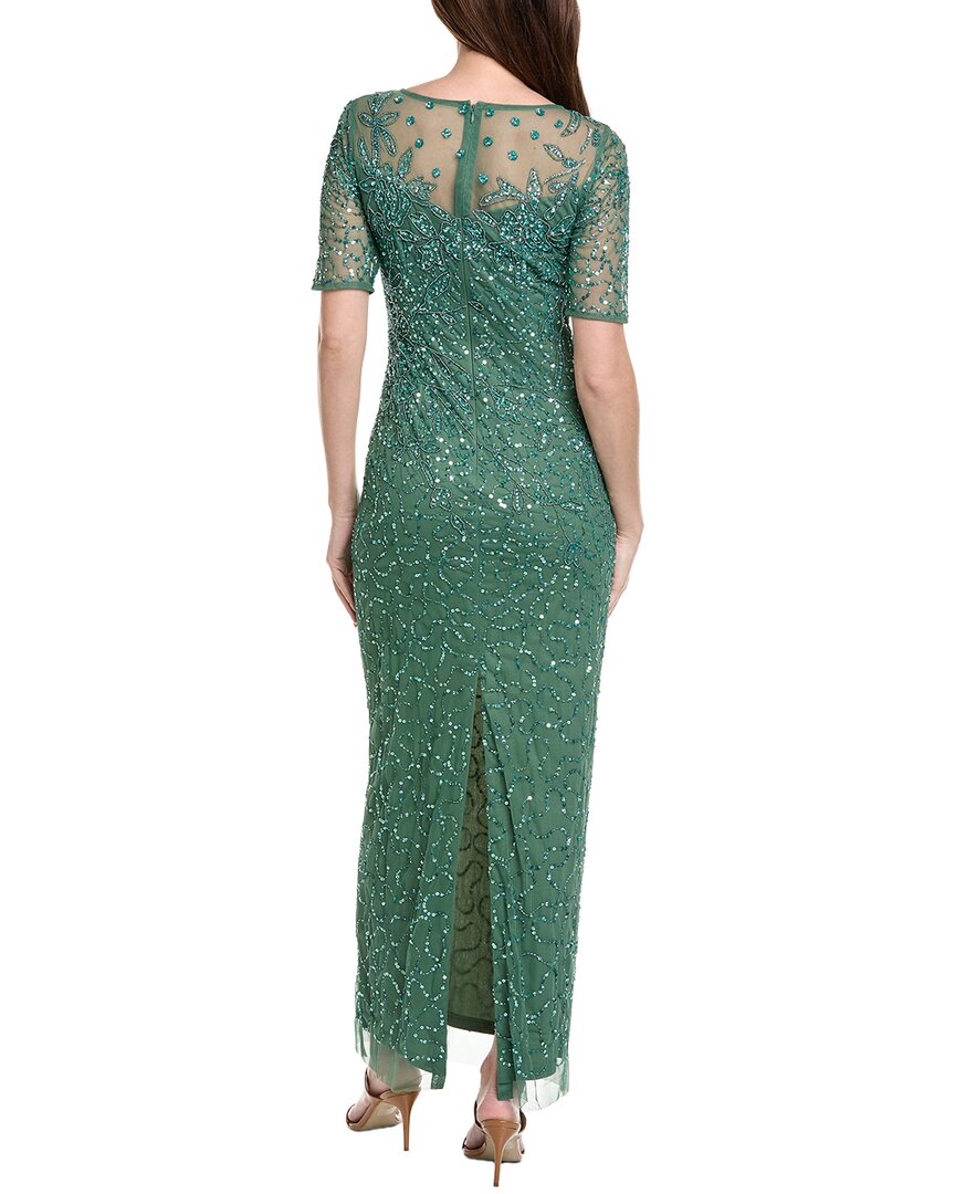 adrianna papell beaded mesh dress Buy Adrianna Papell Green Studio Beaded Mesh Dress from Next USA