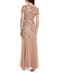 Adrianna Papell Beaded Gown