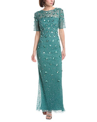 Adrianna Papell Beaded Gown
