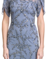Adrianna Papell Beaded Petal Gown