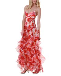 BELLA DESERT Bella Desert Printed Sleeveless Maxi Dress