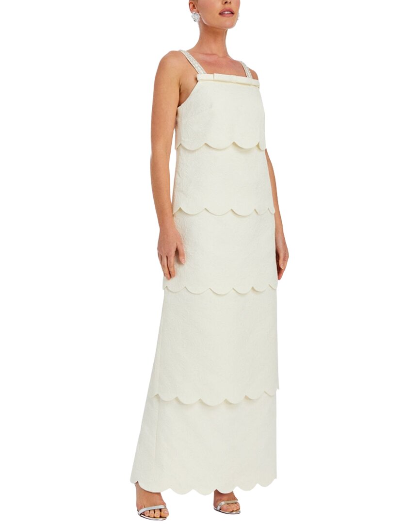 Mestiza New York Citrine Tiered Gown