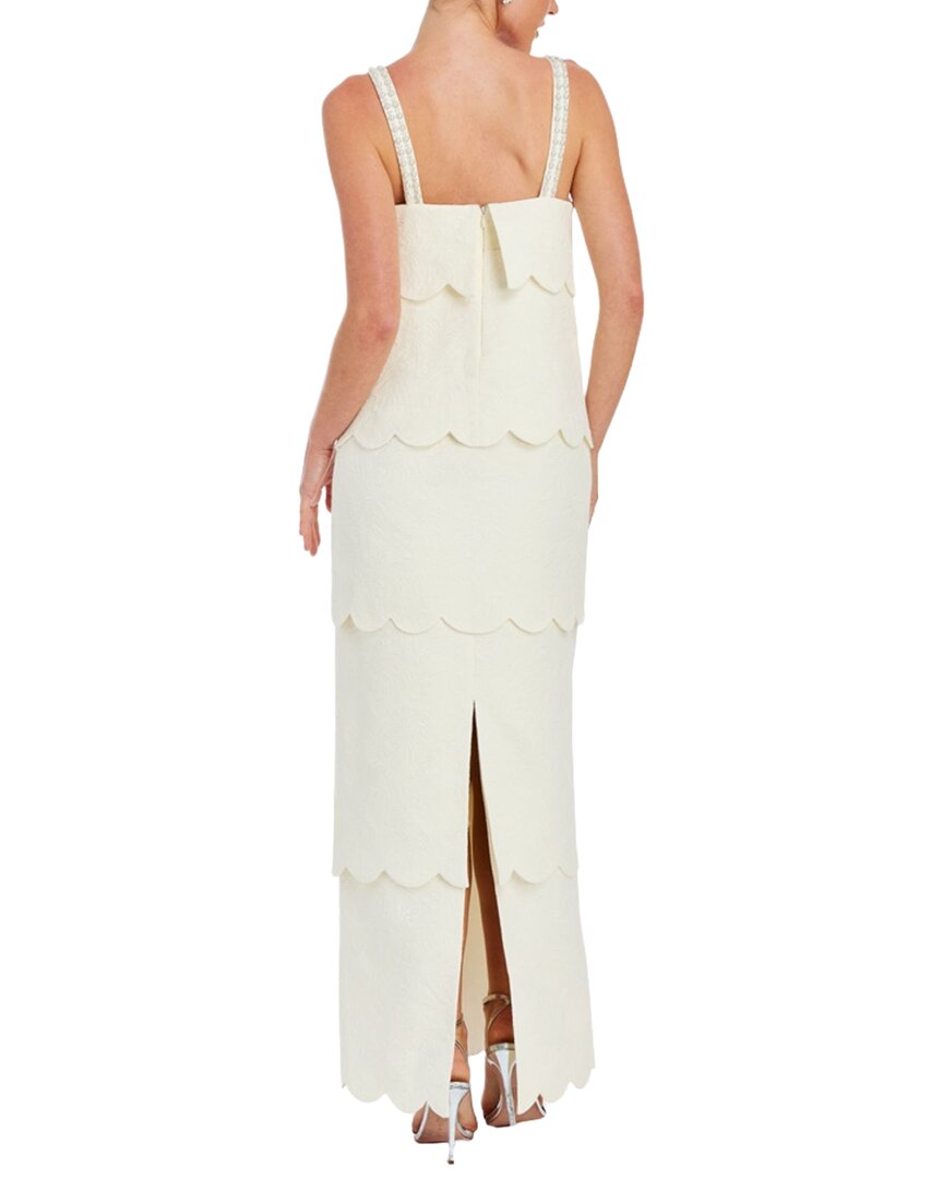 Mestiza New York Citrine Tiered Gown