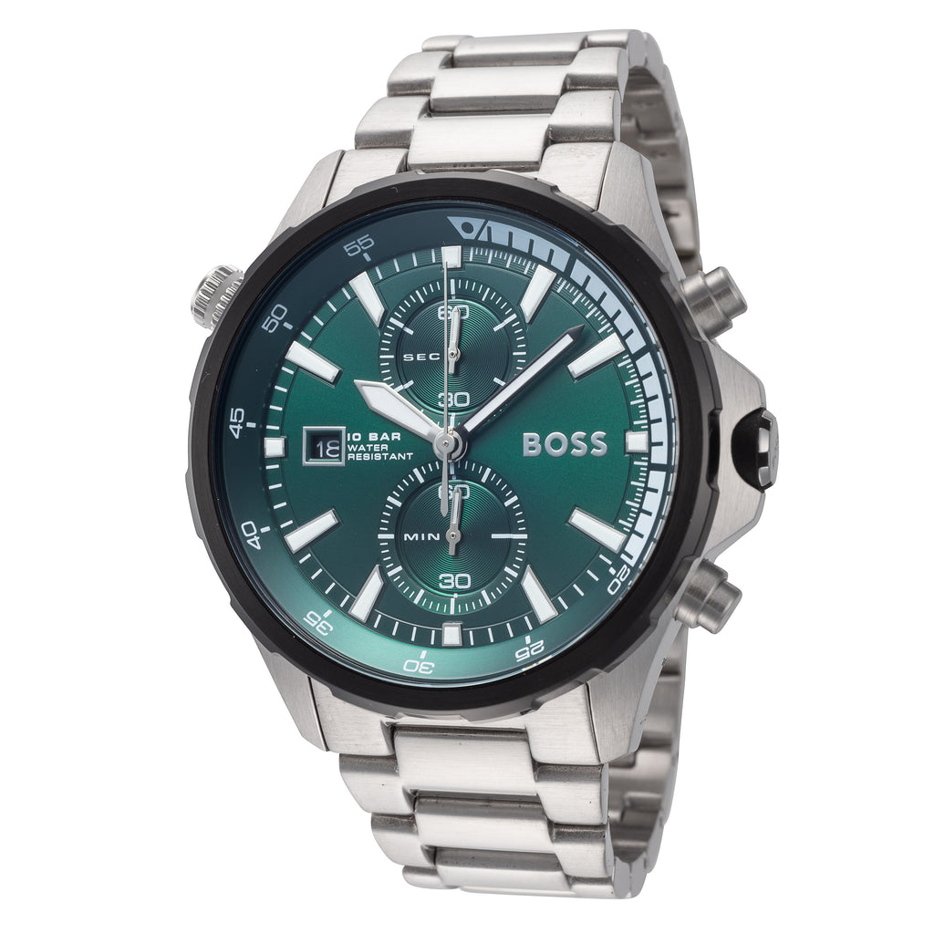 Hugo Boss Men\'s 1513930 Globetrotter 46mm Quartz Watch – Bluefly