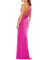 Mac Duggal Draped Long Gown