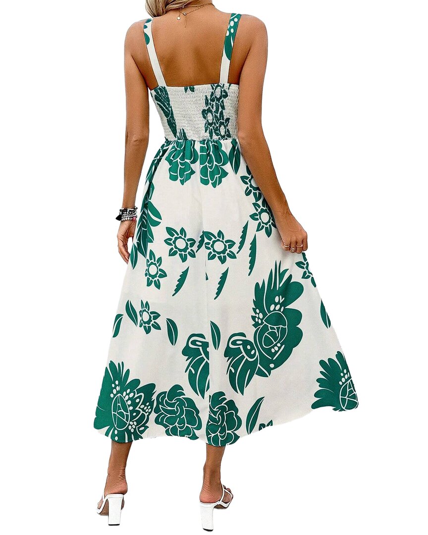 Kayla Paris Printed Midi Dress