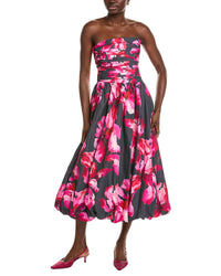 Amur Helena Bubble Midi Dress