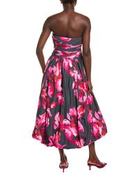 Amur Helena Bubble Midi Dress