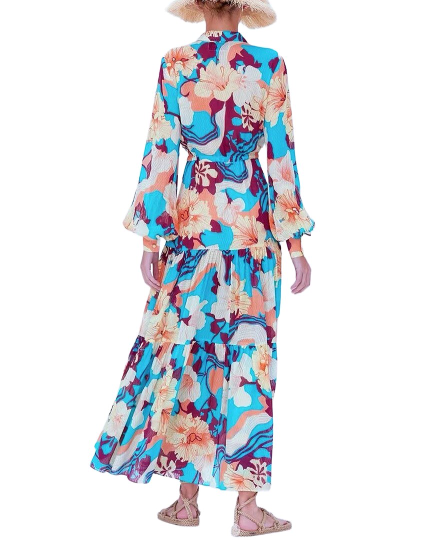 Emma way Emma Way Printed Maxi Dress