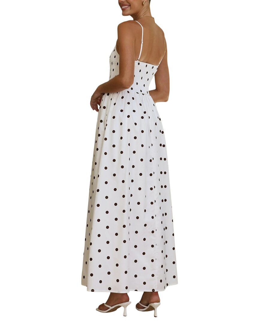 Oloey Printed Maxi Dress