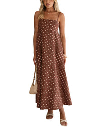 Oloey Printed Maxi Dress