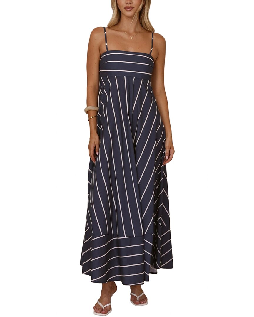 Oloey Printed Maxi Dress