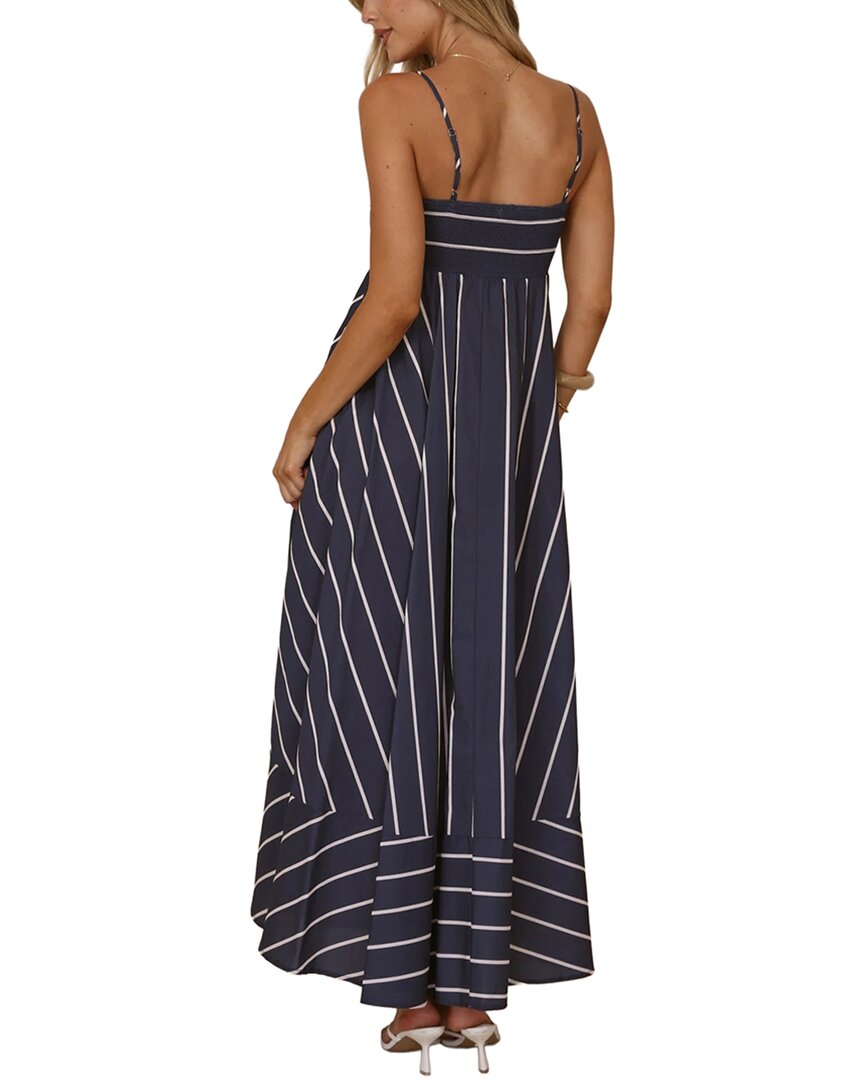 Oloey Printed Maxi Dress