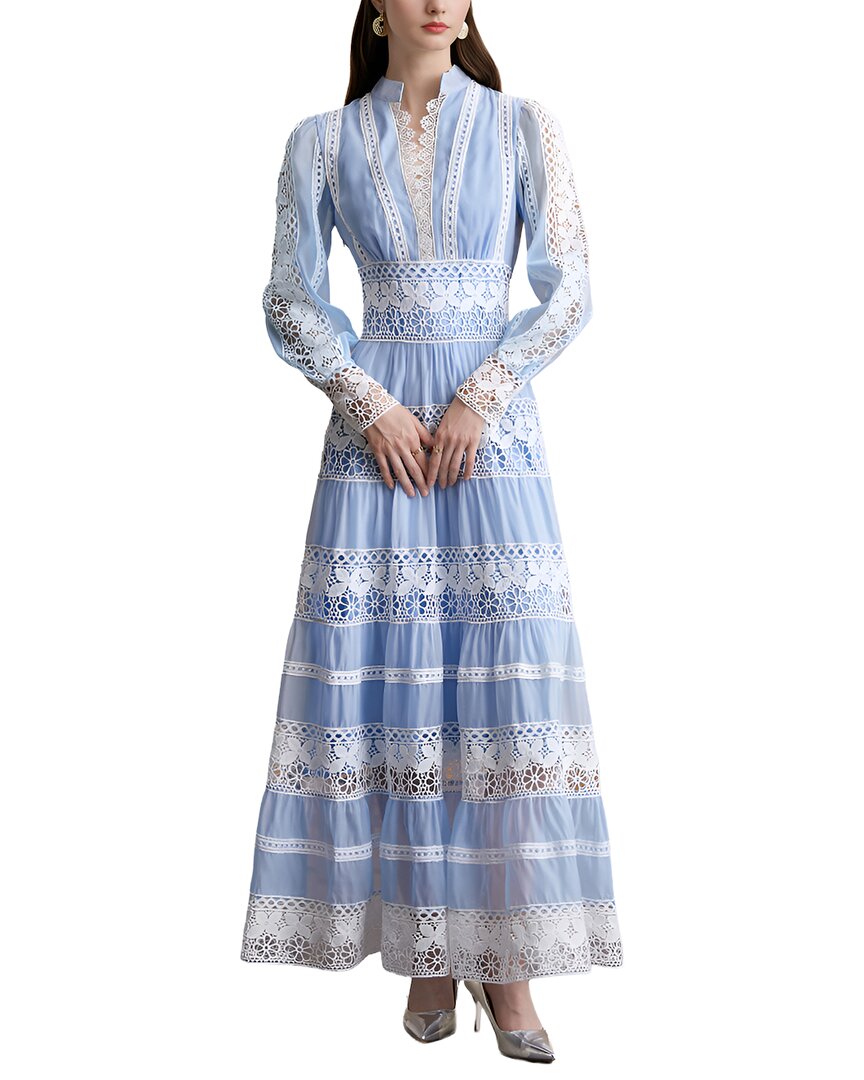 Linda Charm Printed Maxi Dress