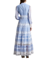 Linda Charm Printed Maxi Dress