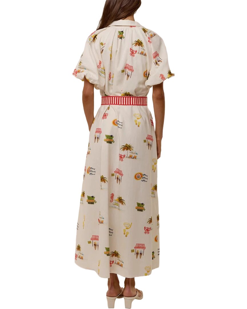 Amina Glam Printed Maxi Dress