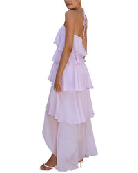 Camila Blanco Solid Maxi Dress