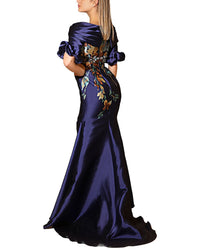 Terani Couture Embellished Maxi Dress