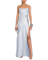 Retrofête Emery Silk-Blend Maxi Dress