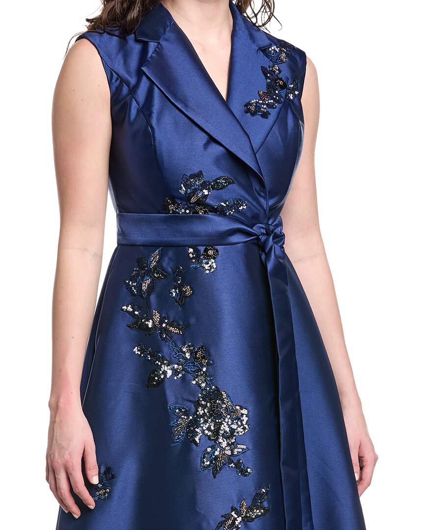 Rene Ruiz Applique Maxi Dress