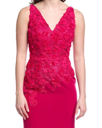 Rene Ruiz Applique Gown