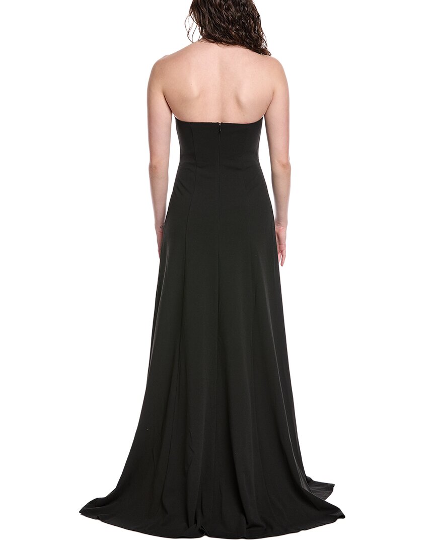 Rene Ruiz Crepe Maxi Dress