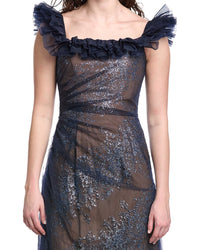 Rene Ruiz Glitter Gown