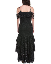 Rene Ruiz Lace Midi Dress