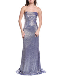 Rene By Rene Ruiz Collection Strapless Mermaid Lace Gown